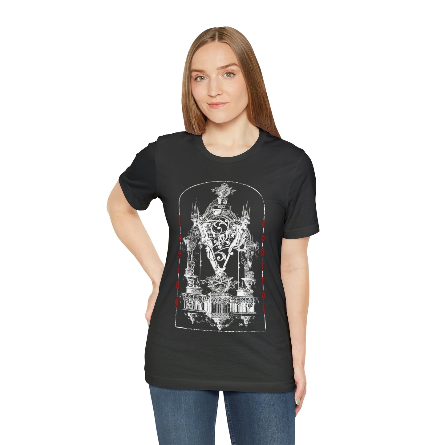 Losing Control Temple Tee: SALE