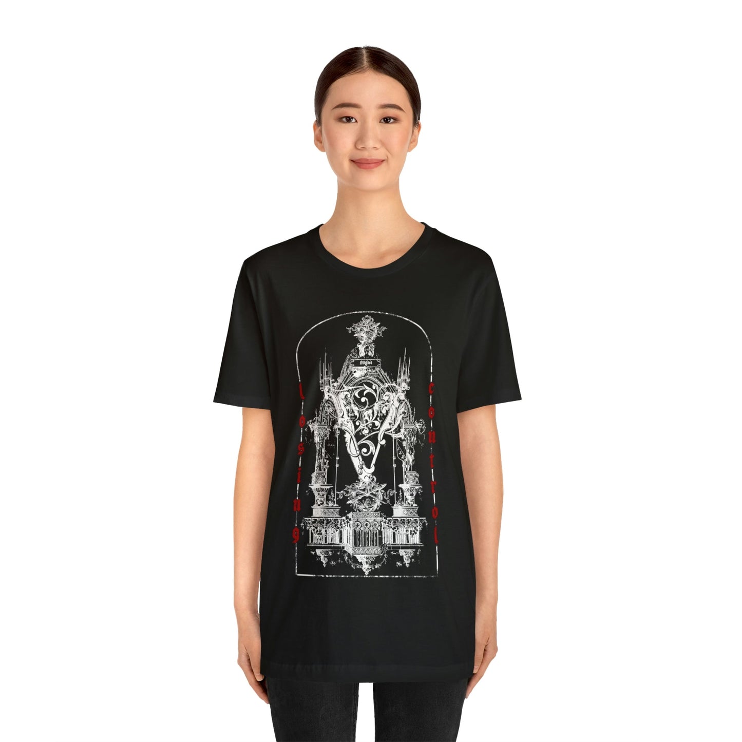 Losing Control Temple Tee: SALE