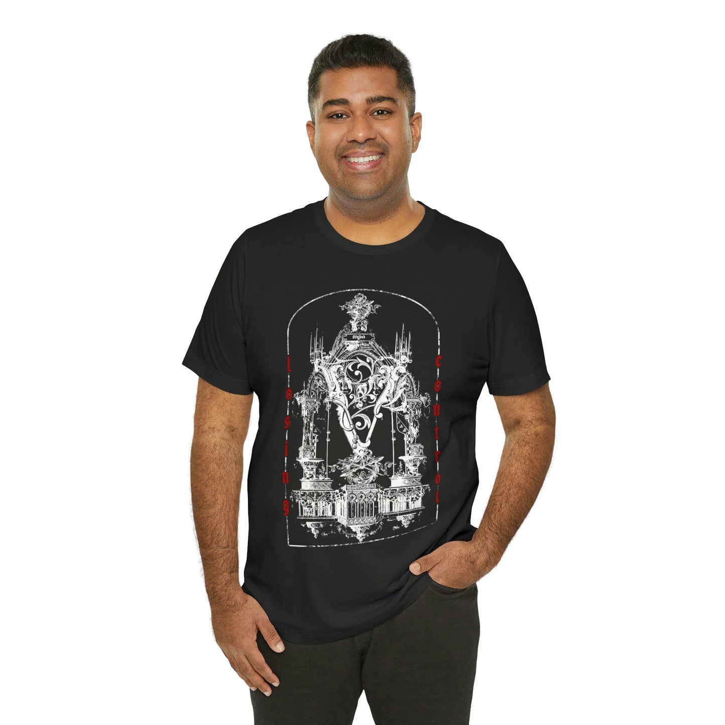 Losing Control Temple Tee: SALE