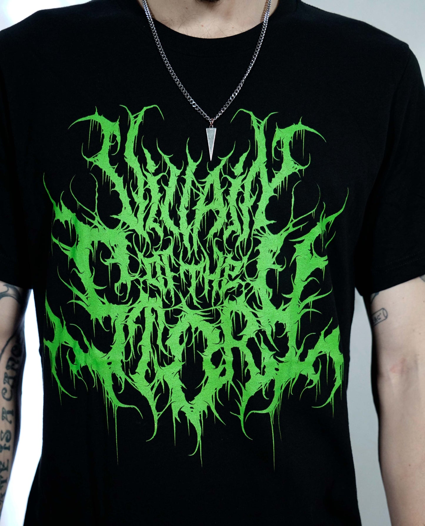Deathcore Tee (Green): SALE