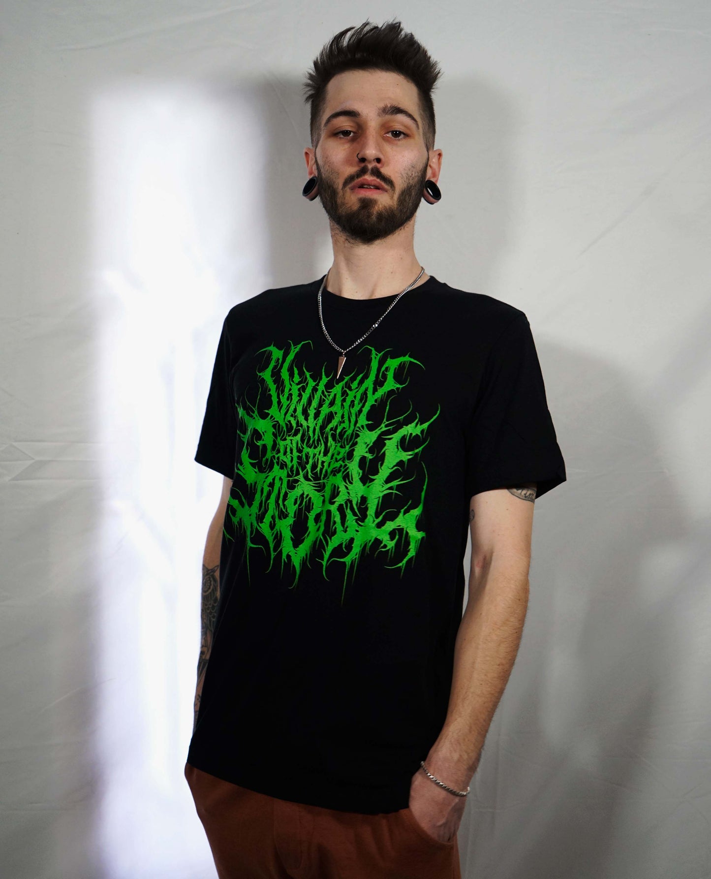 Deathcore Tee (Green): SALE