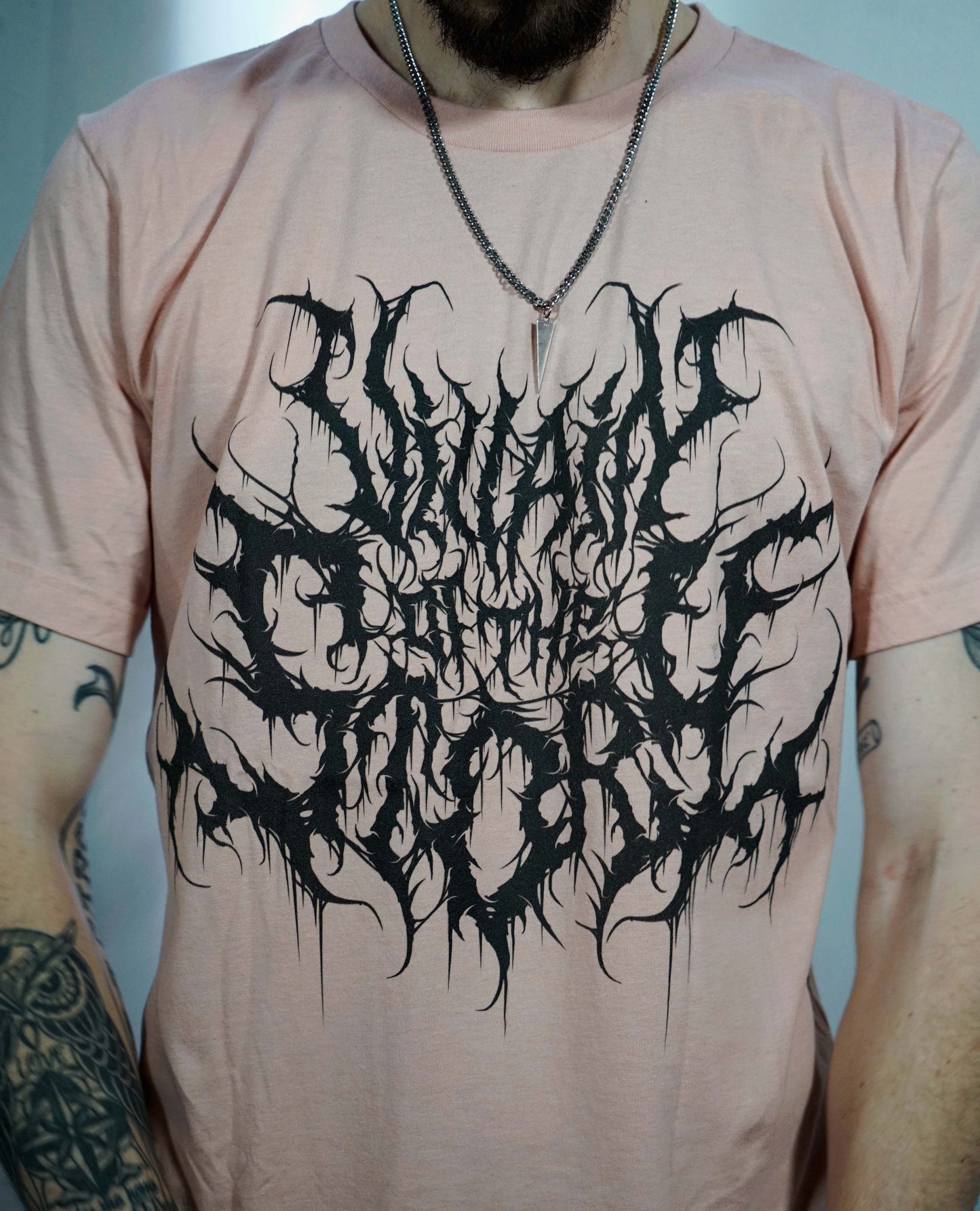 Deathcore Tee (Peach): SALE