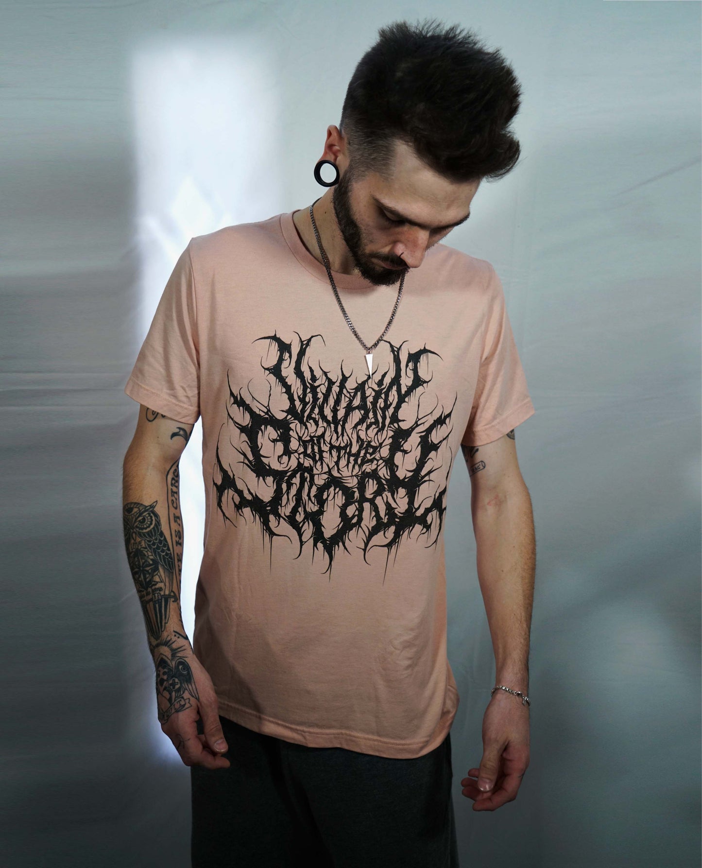 Deathcore Tee (Peach): SALE