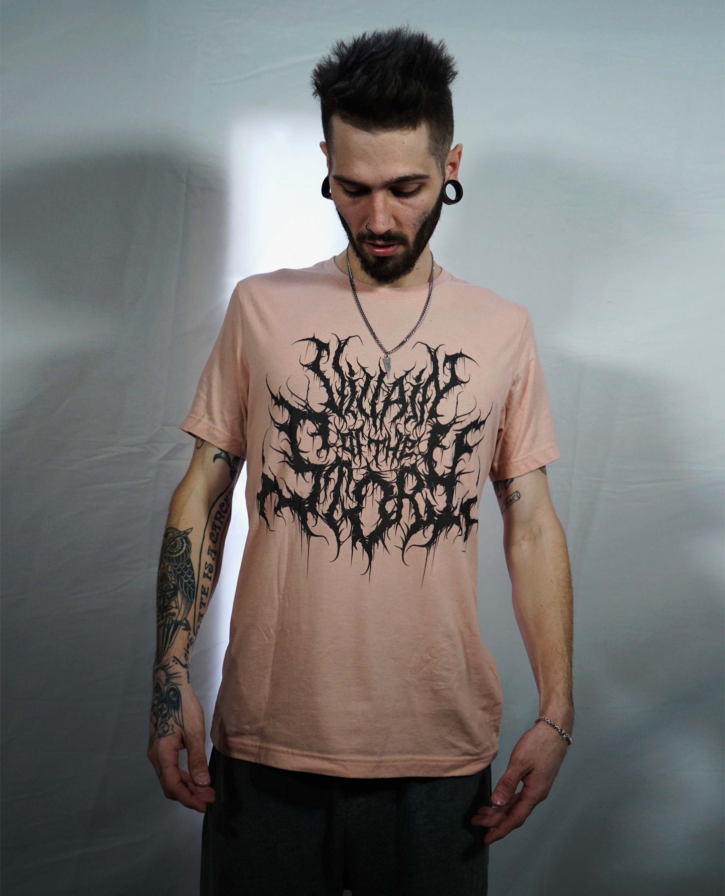 Deathcore Tee (Peach): SALE