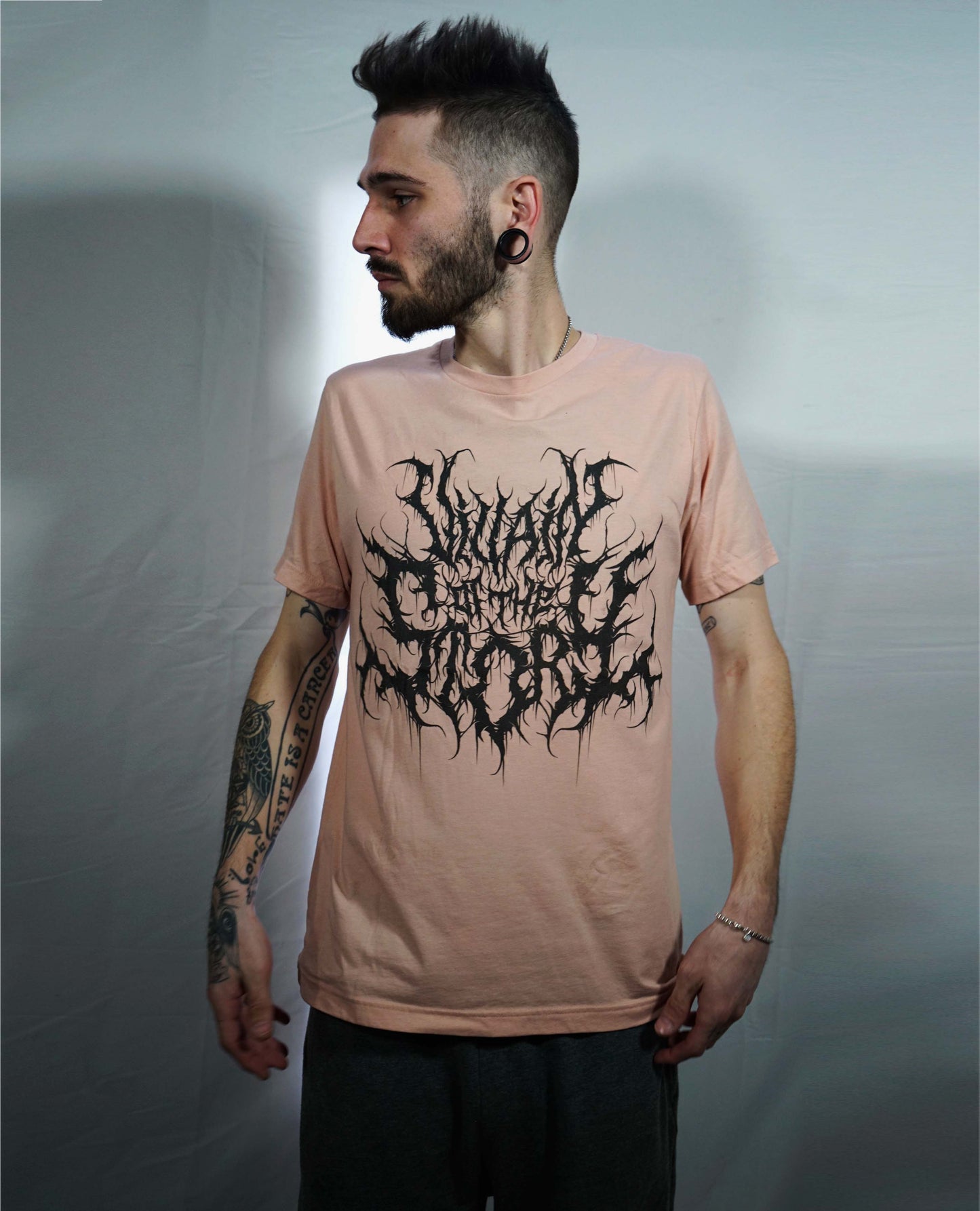 Deathcore Tee (Peach): SALE