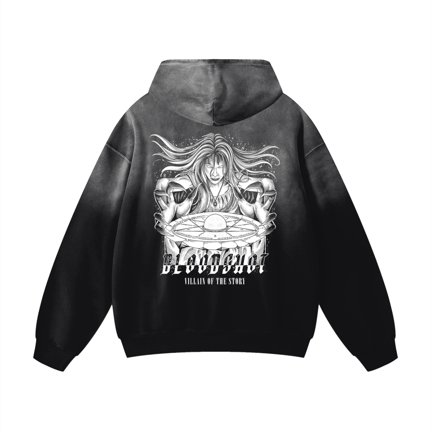 Bloodshot Sunfade Oversized Hoodie