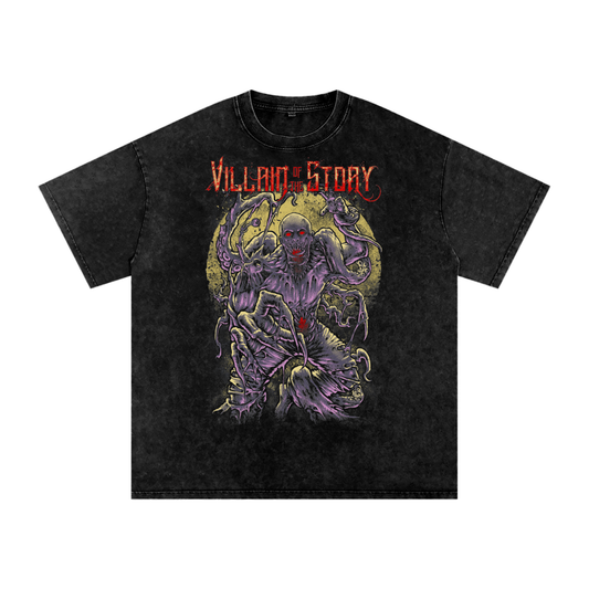 'The Labrat' Snow-Washed-Oversized Tee