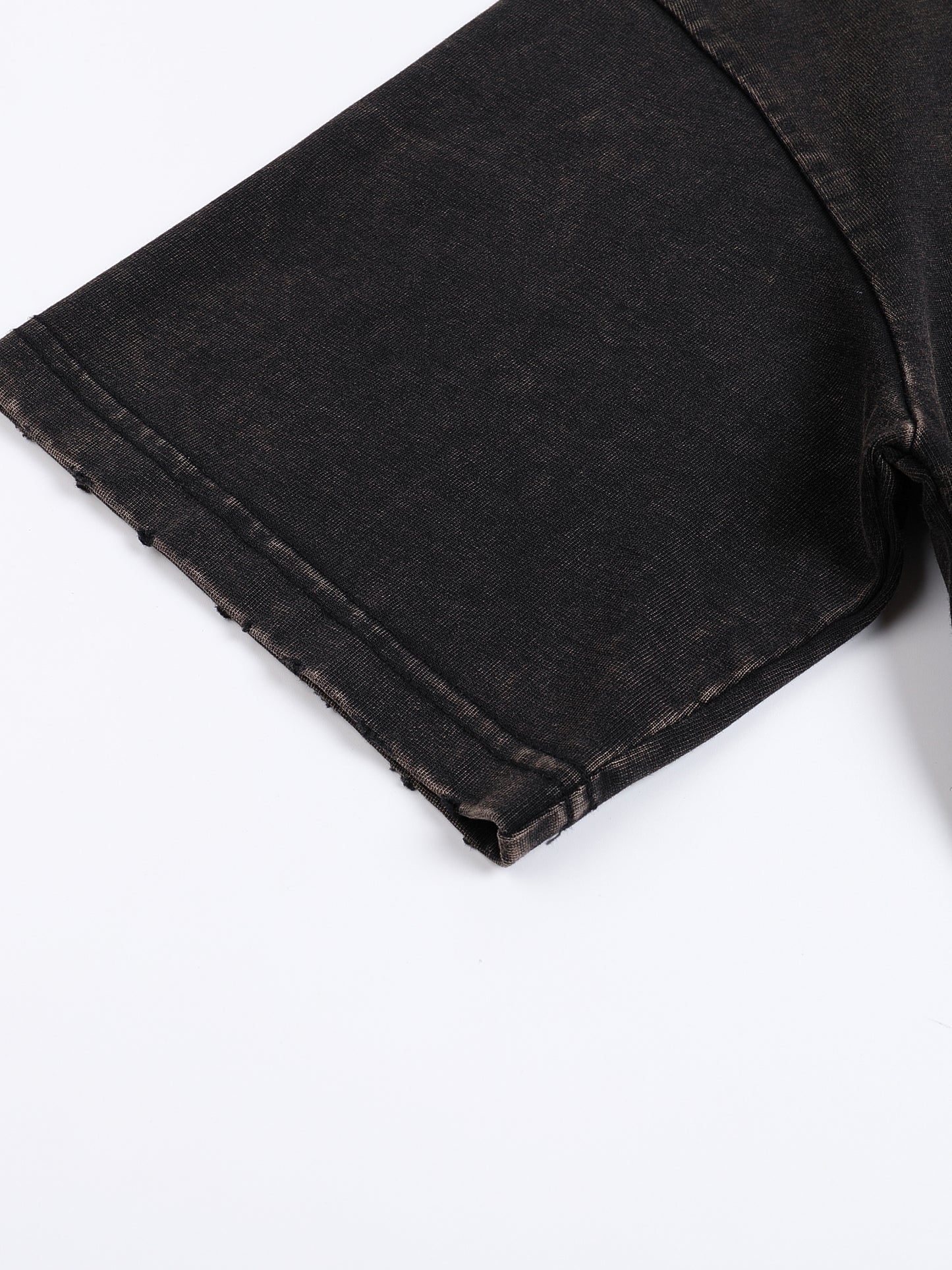'Deathcore' Vintage-Washed-Frayed-Edge Tee