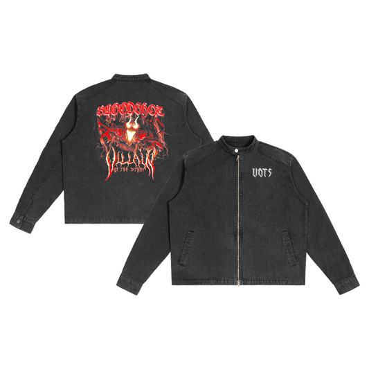 Bloodshot Denim Vintage Washed Jacket