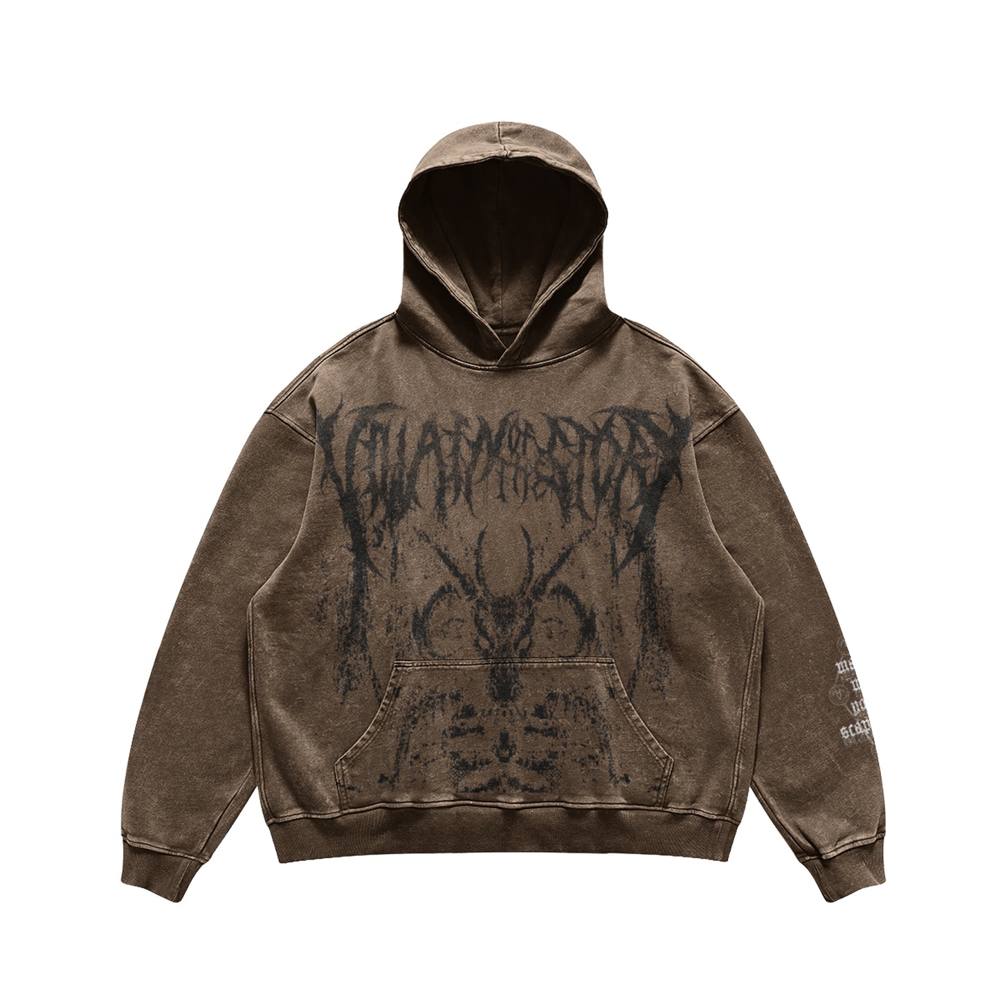 Scapegoat Brown Hoodie