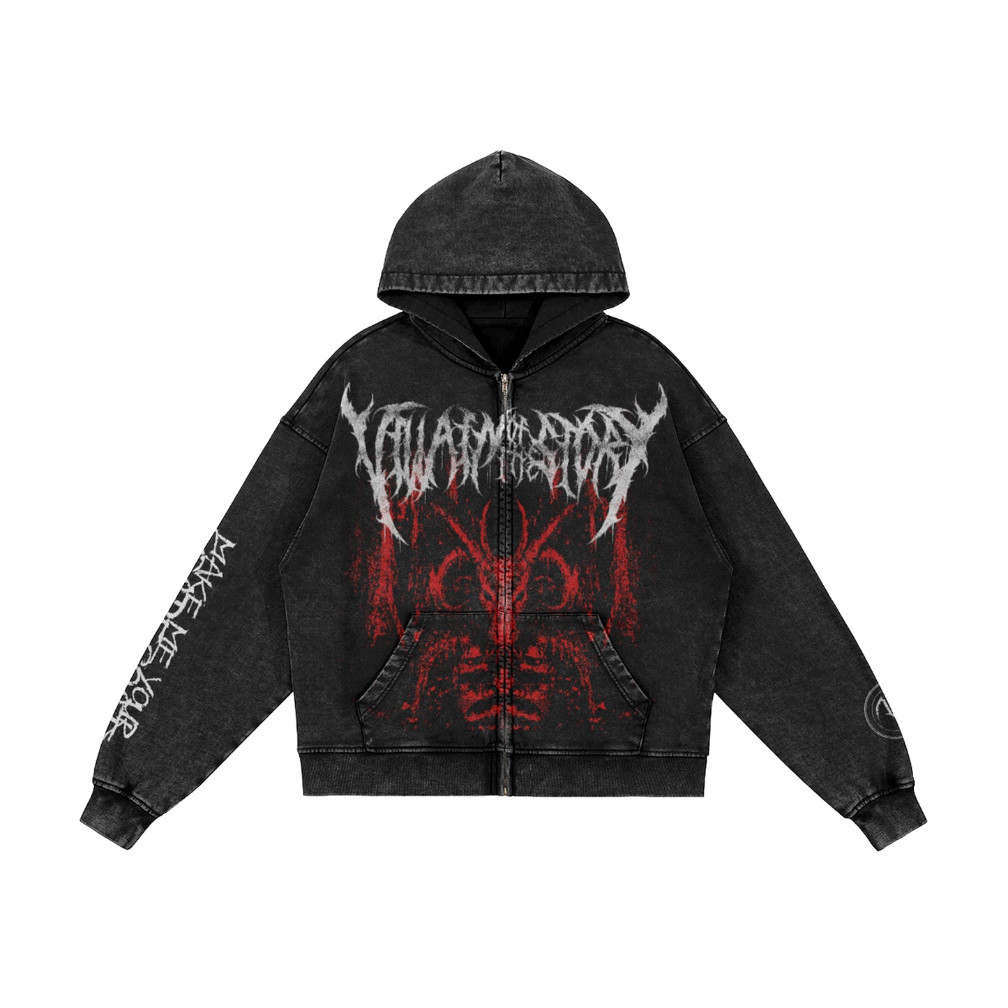 Scapegoat Zip-Hoodie
